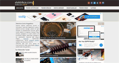 Desktop Screenshot of elektrikce.com