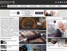 Tablet Screenshot of elektrikce.com